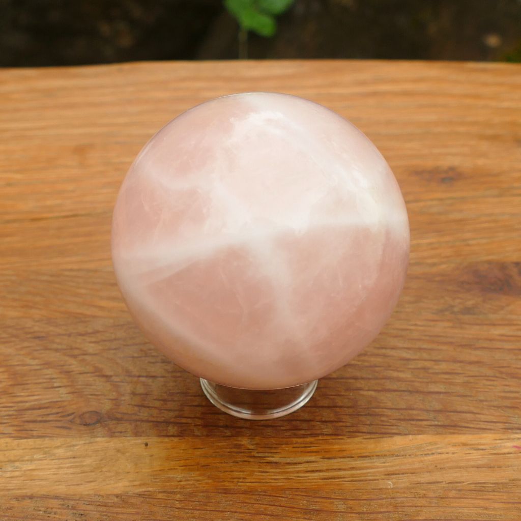 rose quartz sphere