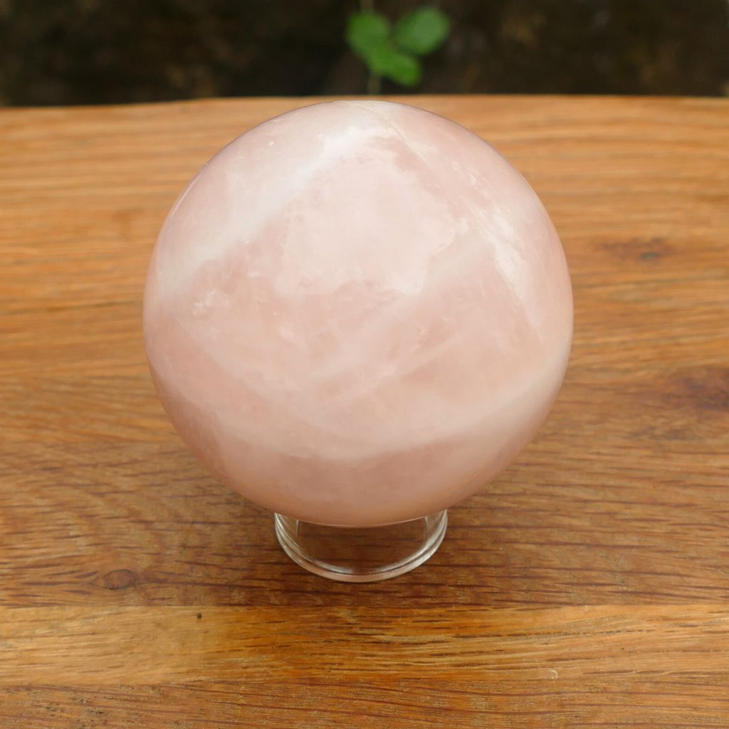 rose quartz sphere