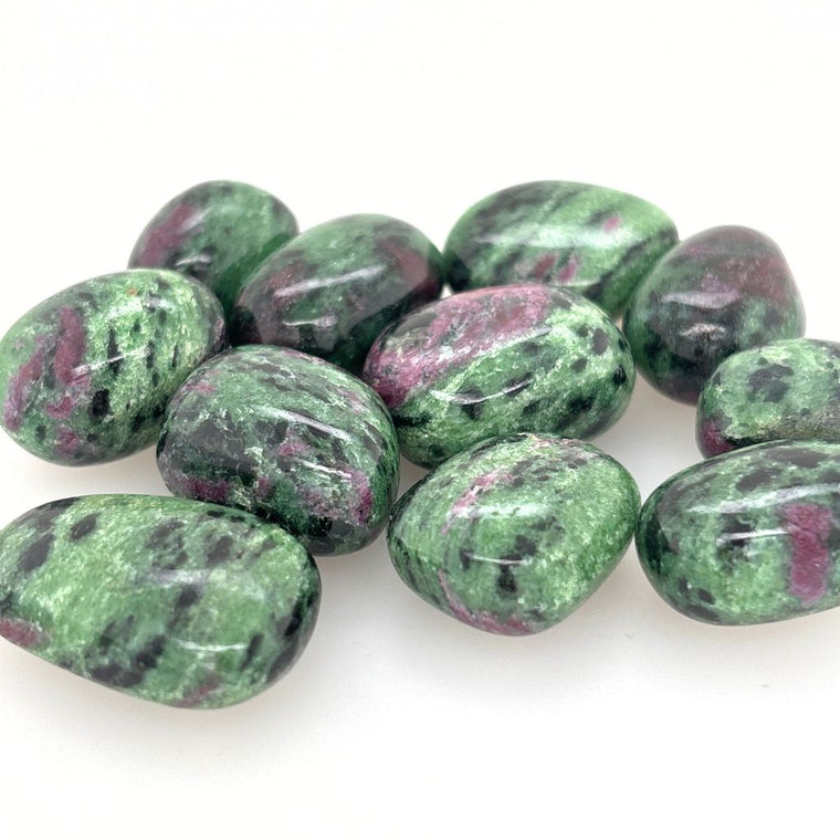 Ruby Zoisite (Anyolite) Tumble Stones