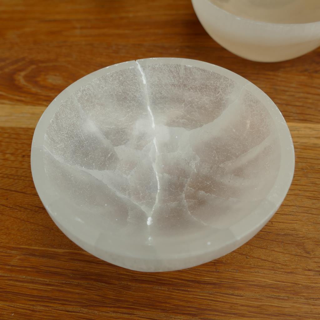 Selenite Cleansing Bowl Medium **Seconds**