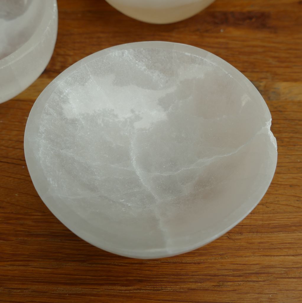 Selenite Cleansing Bowl Medium **Seconds**