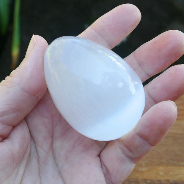 Selenite Egg – Polished Crystal Egg