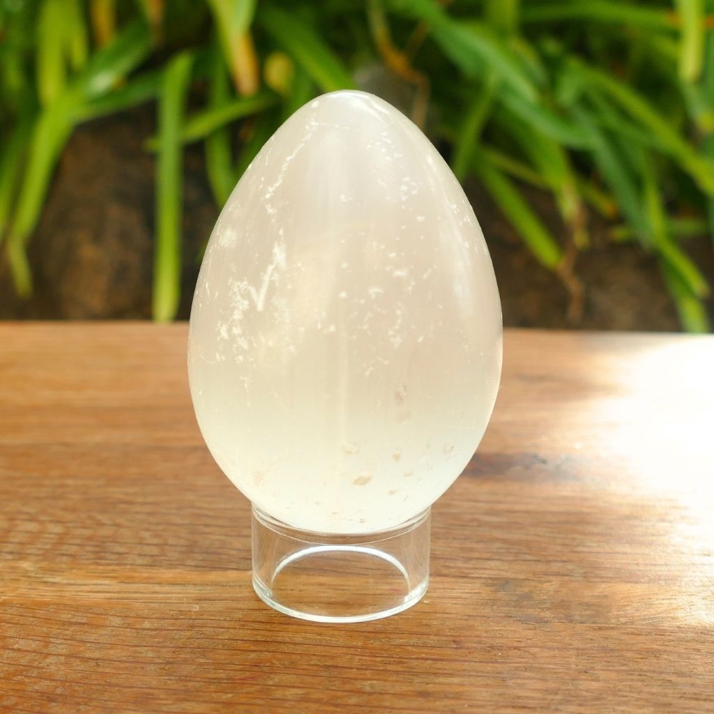 Selenite Egg Crystal Australia | Polished Selenite Stone