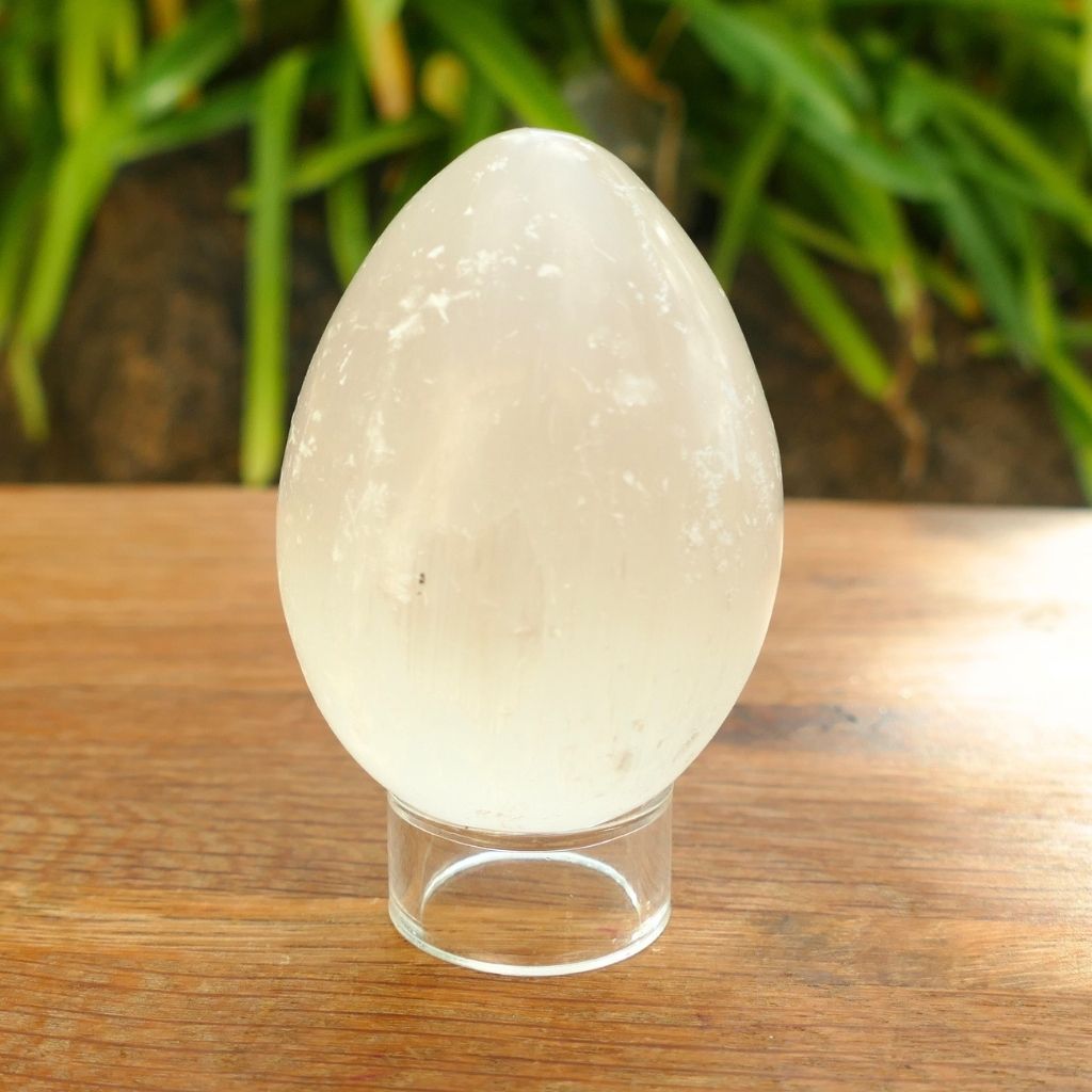 Selenite Egg Crystal Australia | Polished Selenite Stone