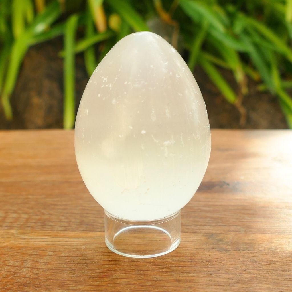 Selenite Egg Crystal Australia | Polished Selenite Stone