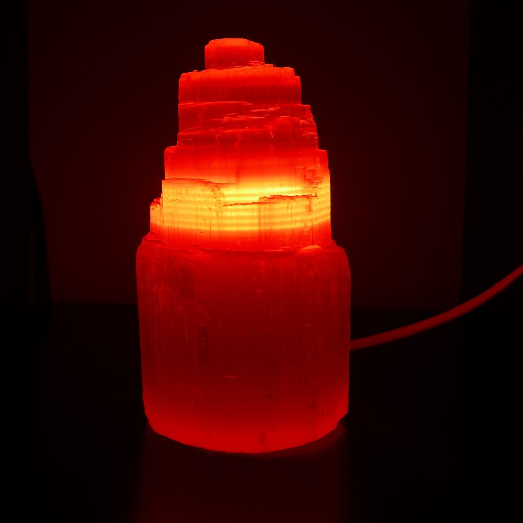 red led globe for selenite lamps