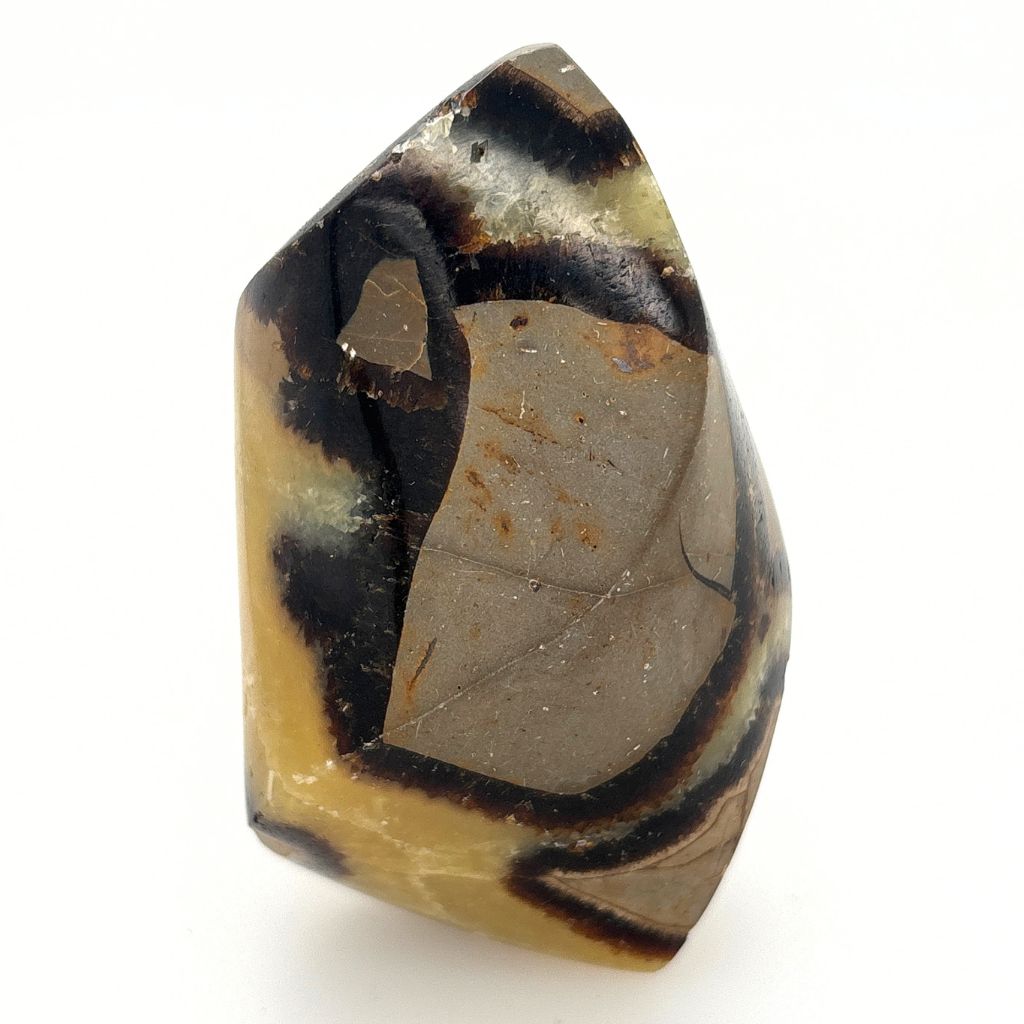 Septarian Crystal Flame Hand Carved & Polished | Earth Inspired Gifts