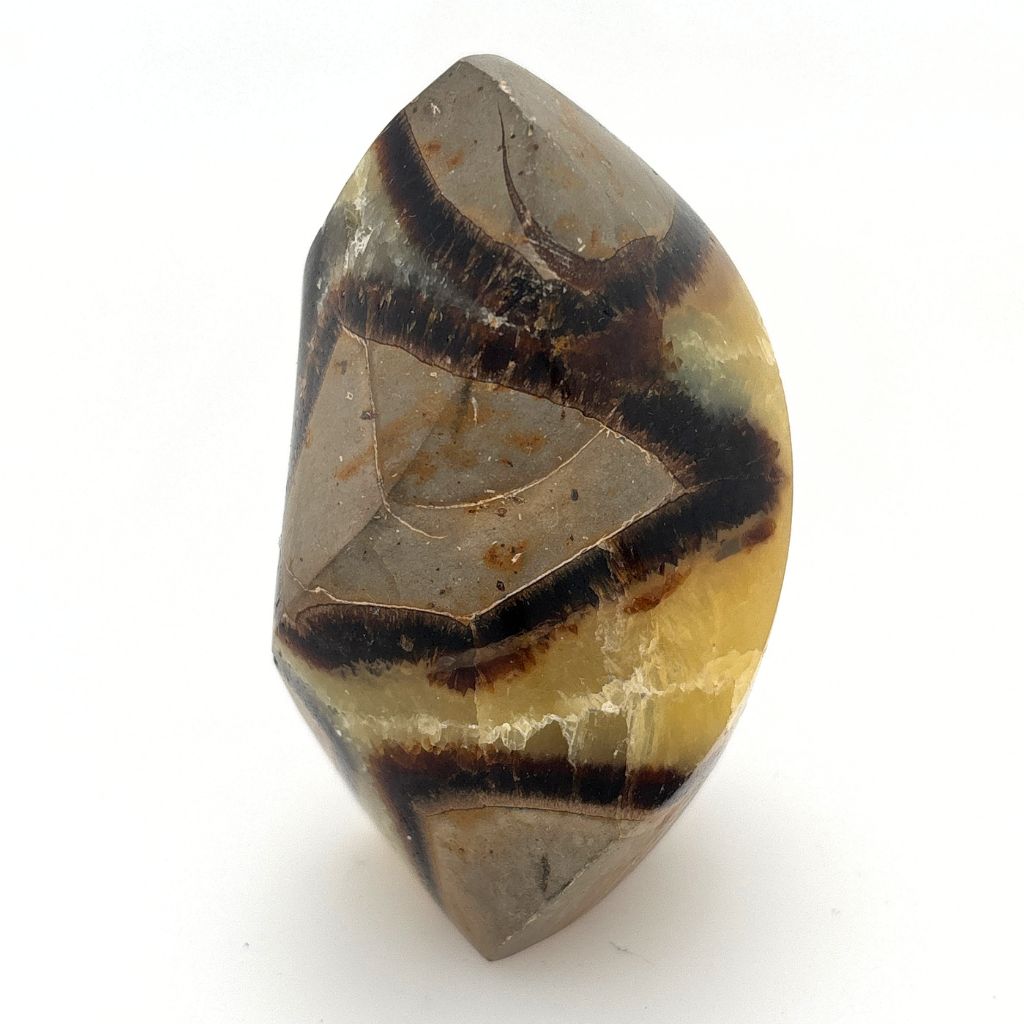 Septarian Crystal Flame Hand Carved & Polished | Earth Inspired Gifts