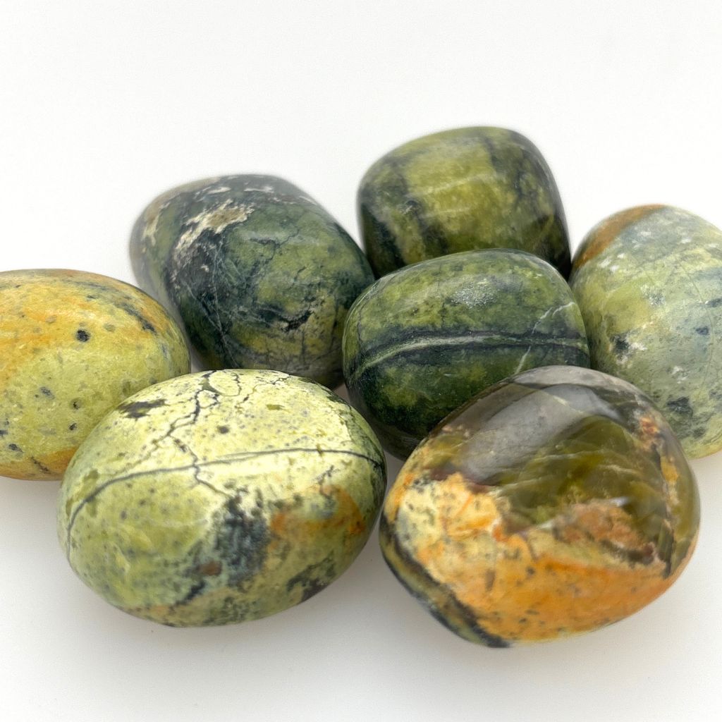 serpentine tumble stones