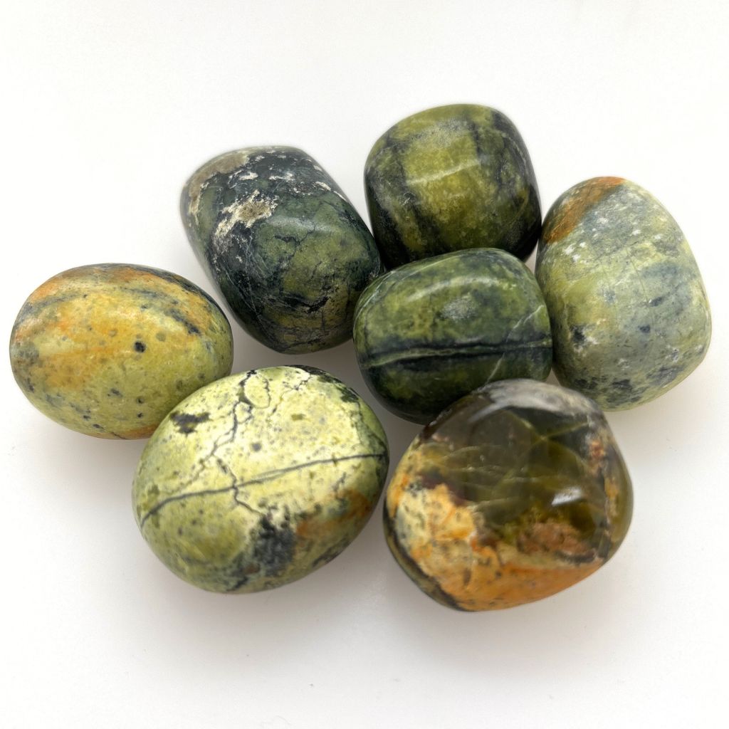 serpentine tumble stones