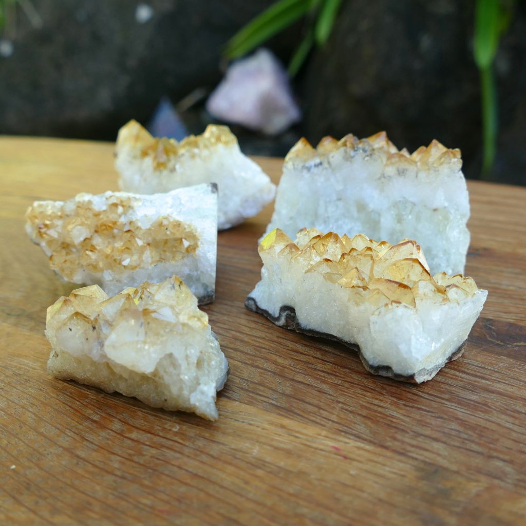 Citrine Crystal Cluster for Wealth - Brighten Your Space Naturally