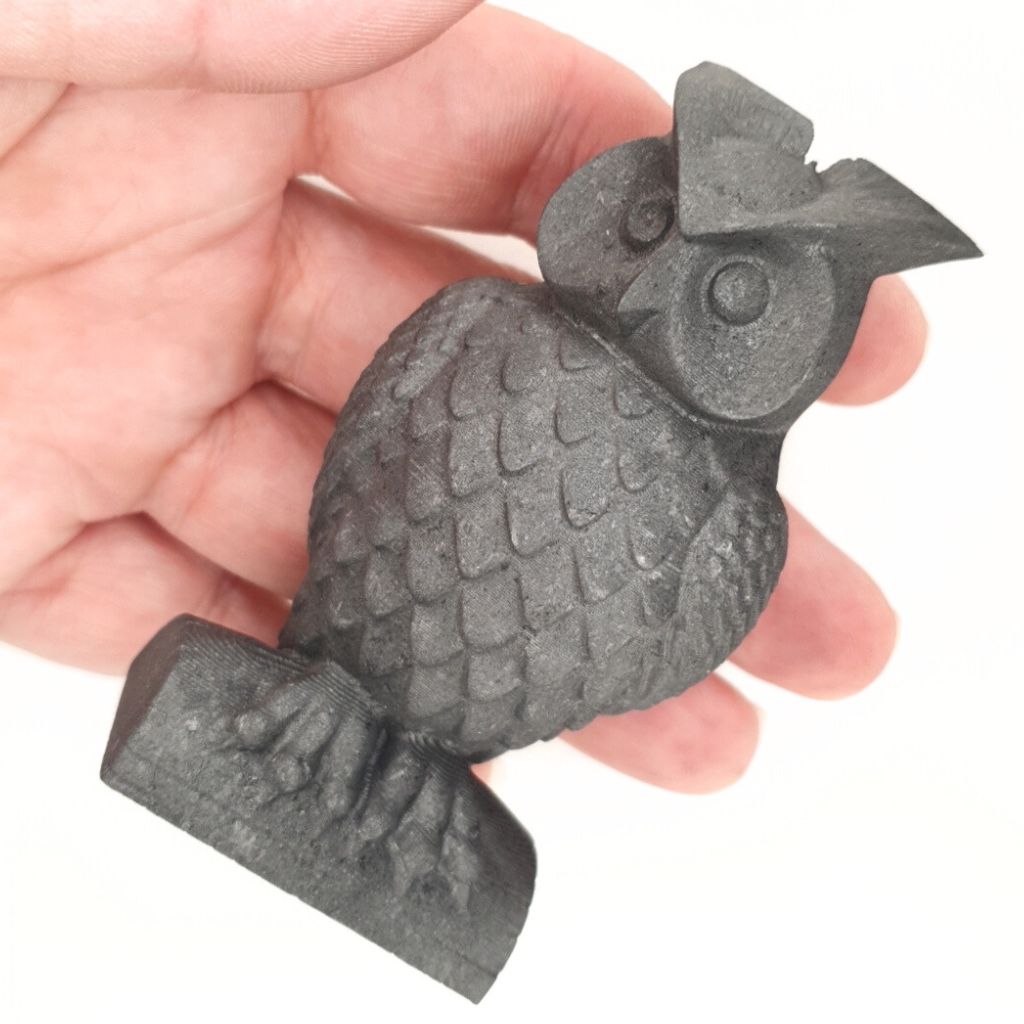 Shungite Owl figurine