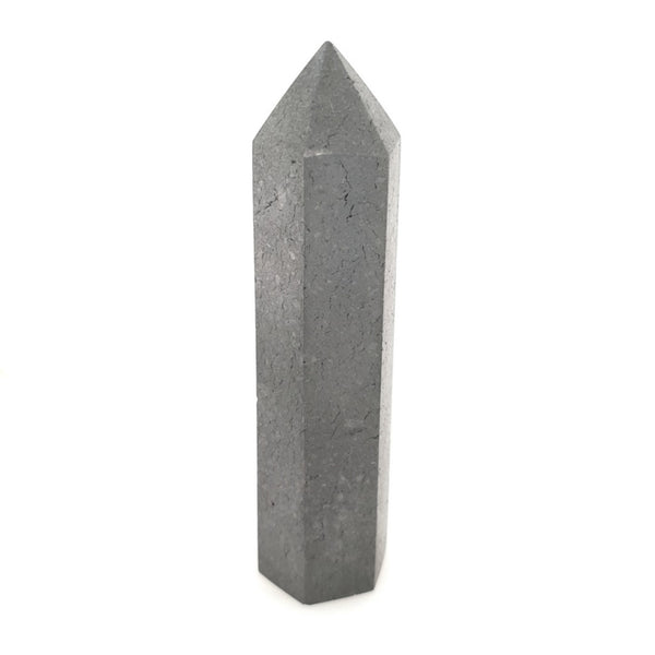 Shungite Points - Natural Finish