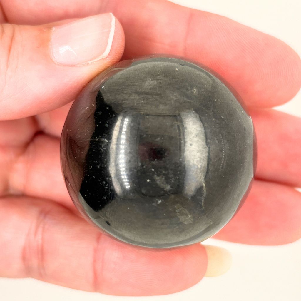 polished shungite spheres