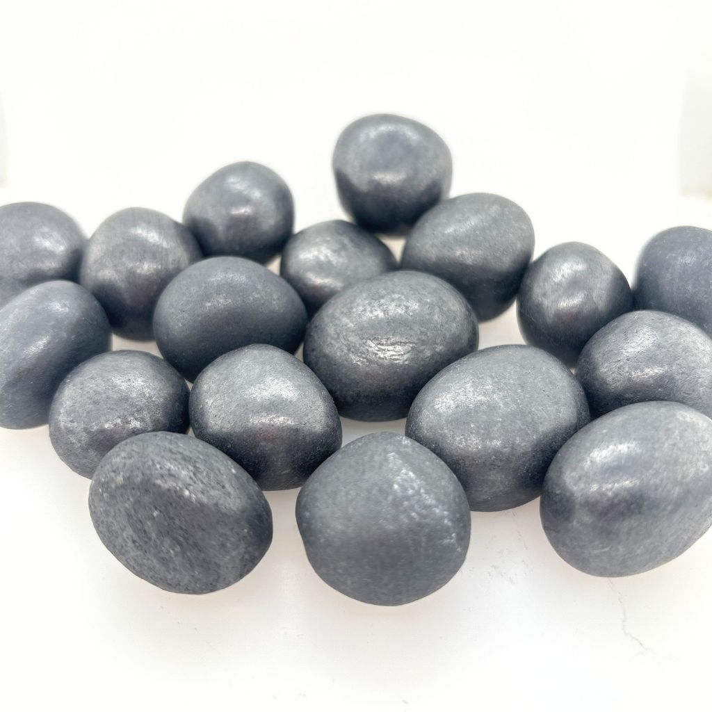 Shungite Tumble Stone Polished Gemstone for EMF Protection