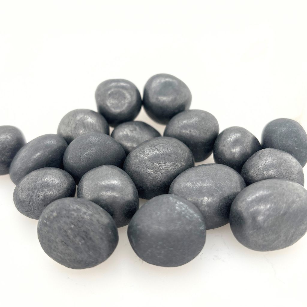 Shungite Tumble Stone Polished Gemstone for EMF Protection