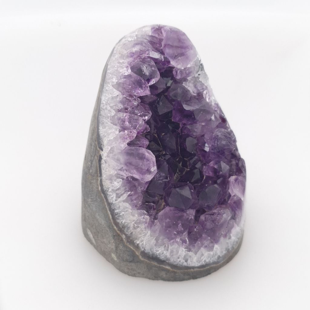 small amethyst cut base cluster