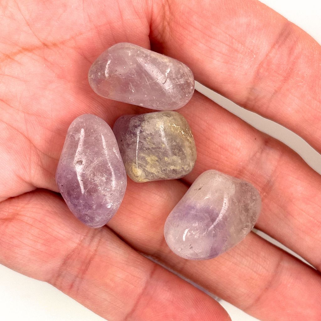 Amethyst Tumbled Stones for Reiki Spiritual Healing