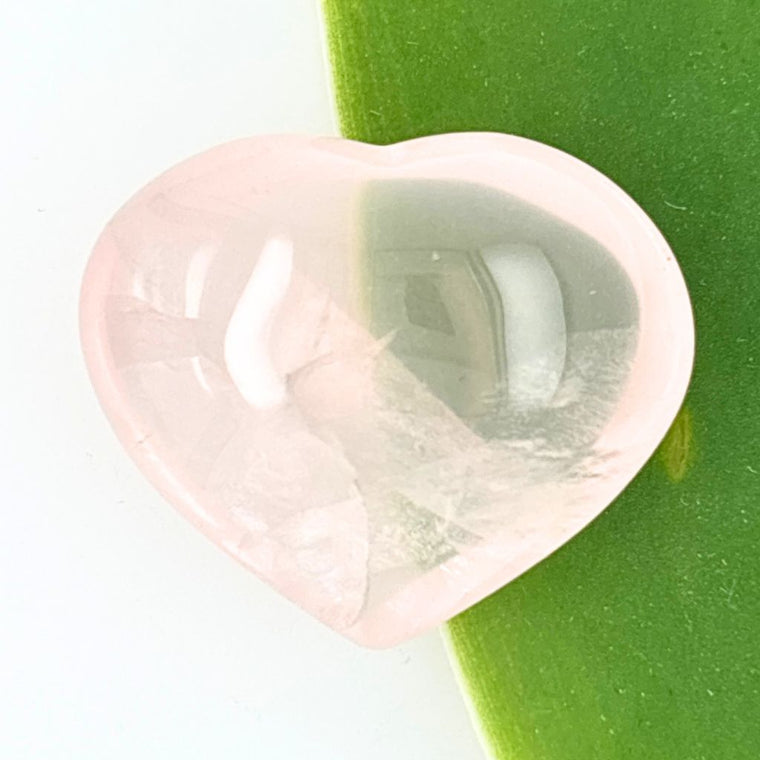 Rose Quartz Heart Crystal | Earth Inspired Gifts