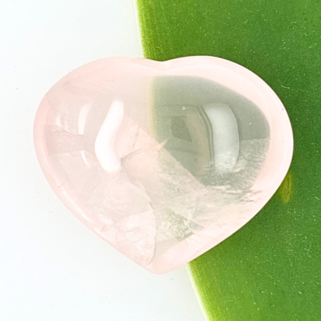 Rose Quartz Heart Crystal | Earth Inspired Gifts