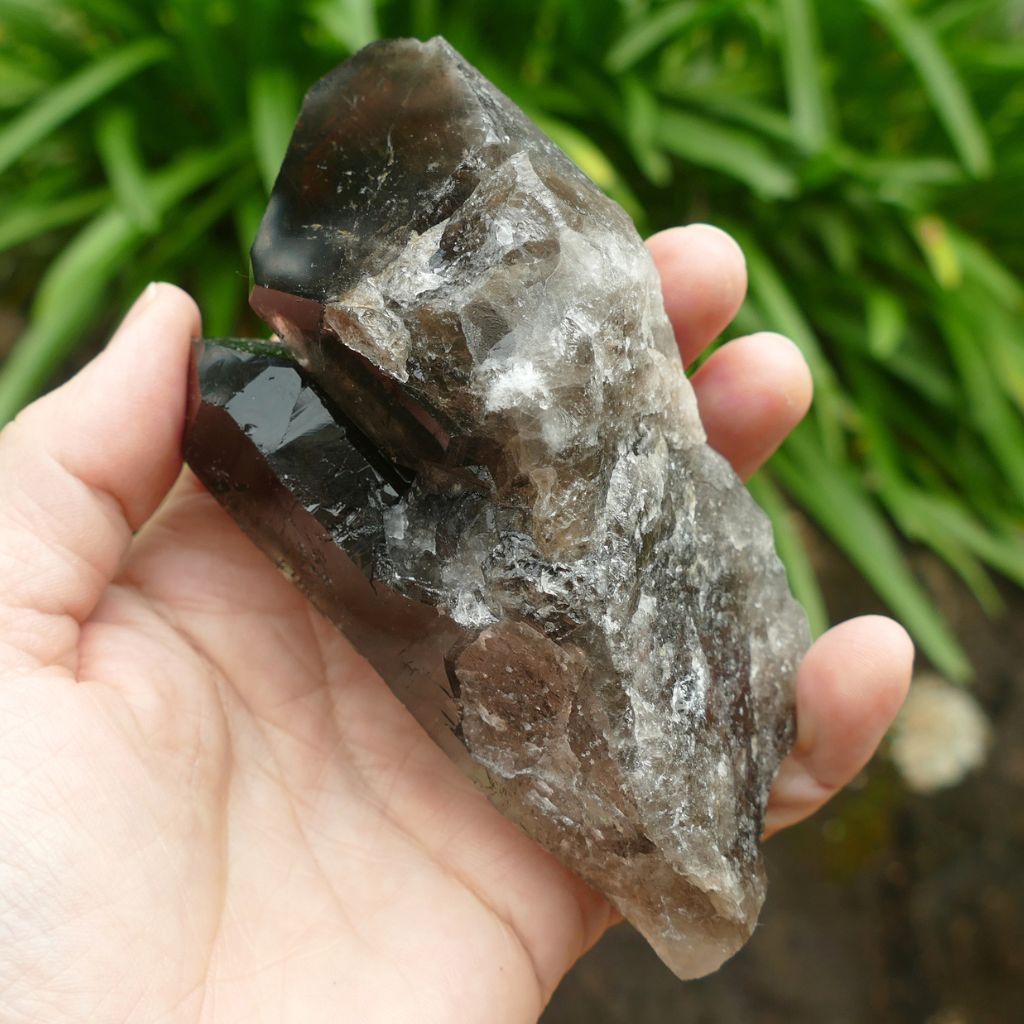Smoky Quartz Crystal Cluster - Crystal for Home Decor