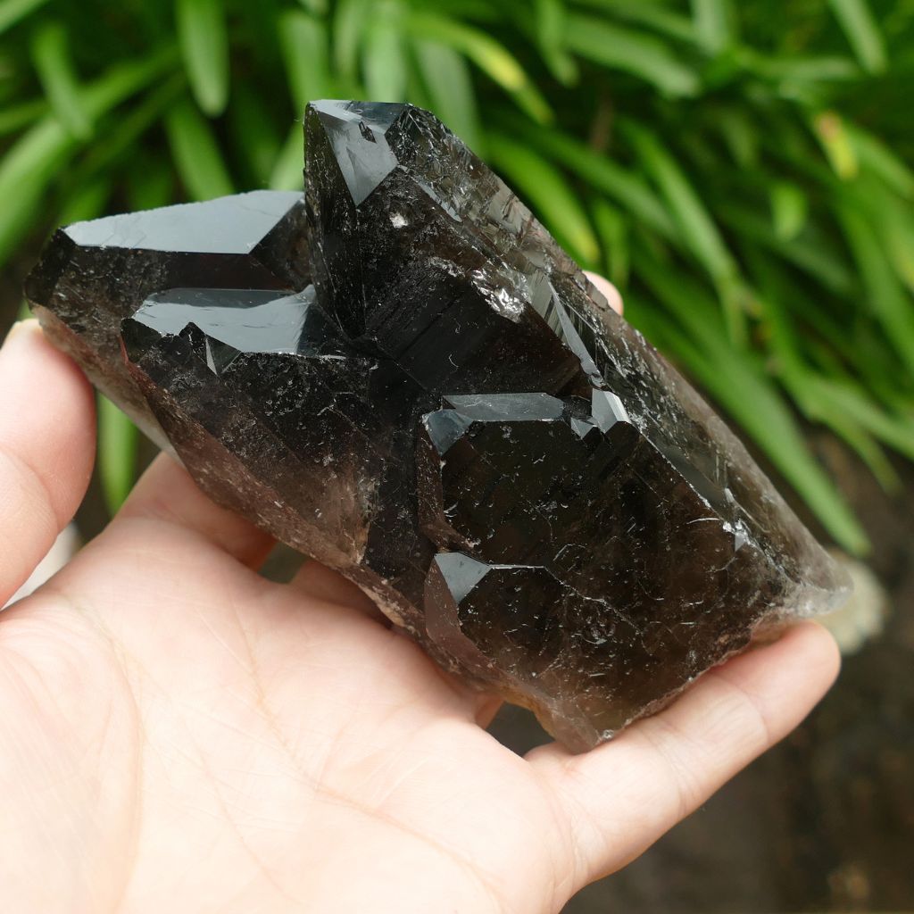 Smoky Quartz Crystal Cluster - Crystal for Home Decor