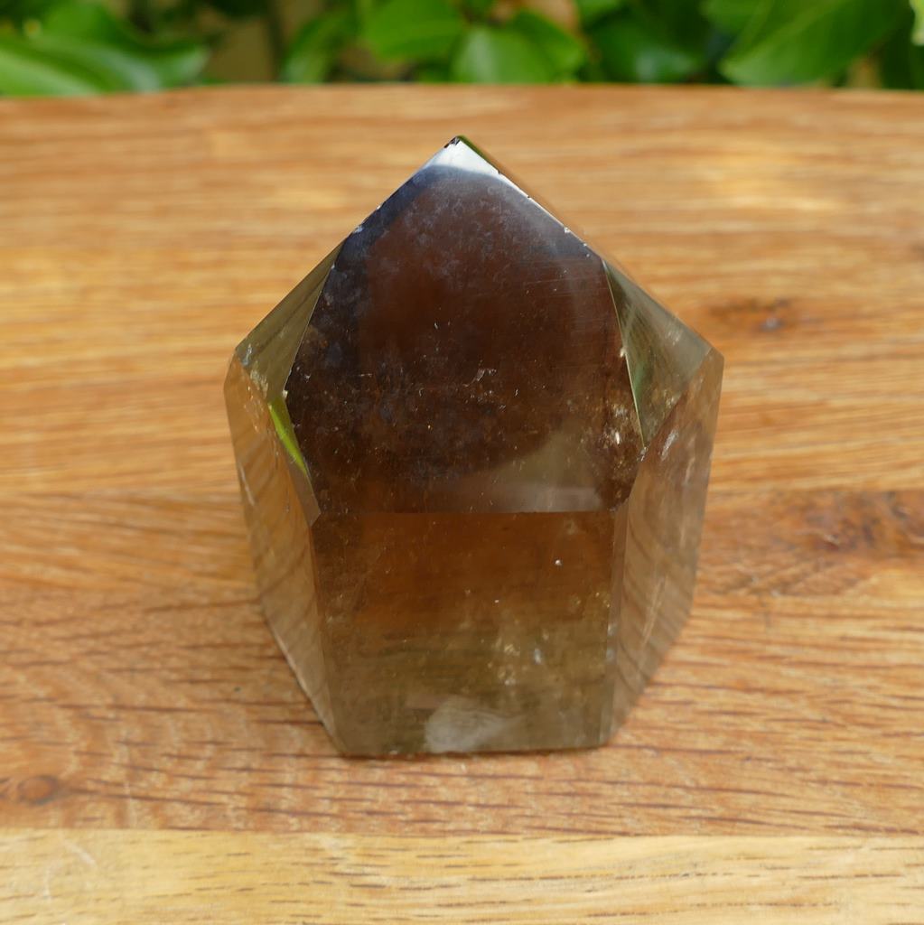 Smoky Quartz Crystal Point - Polished Smoky Quartz Point for Healing Reiki