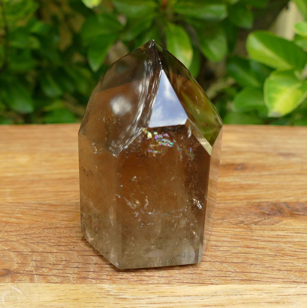 Smoky Quartz Crystal Point - Polished Smoky Quartz Point for Healing Reiki