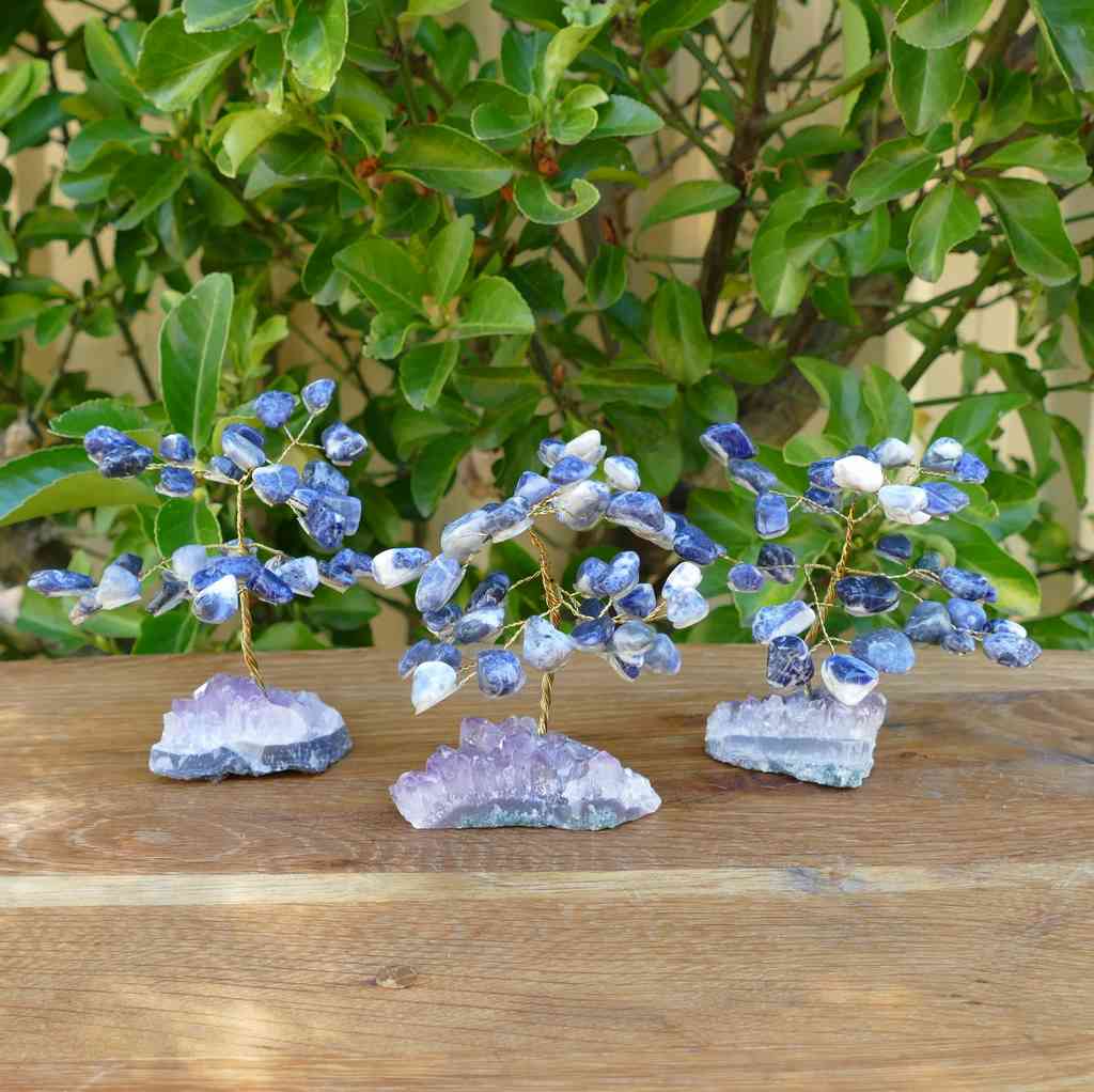 Crystal Gem Tree - Sodalite