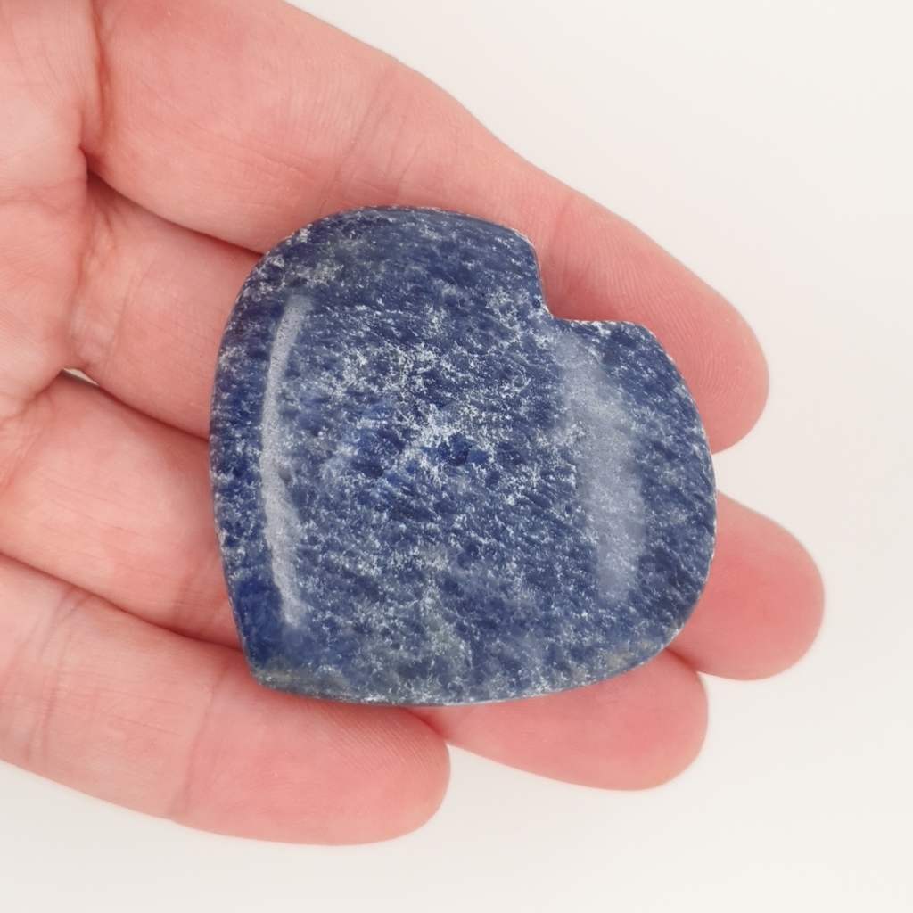 sodalite crystal heart