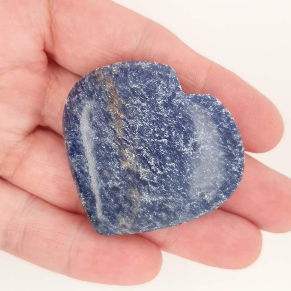 sodalite crystal heart