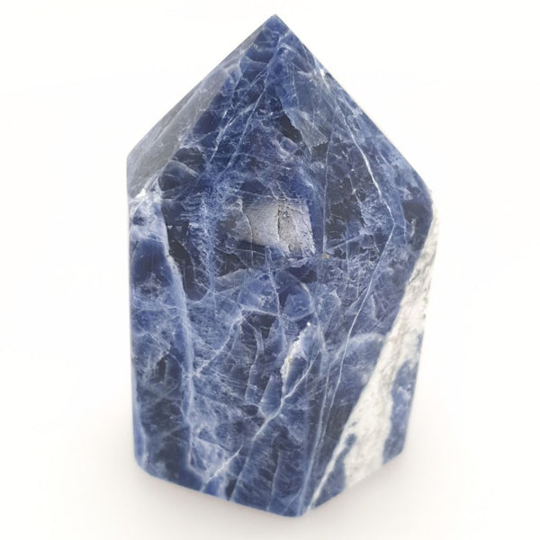 Sodalite Generator Point - Polished Crystal Tower