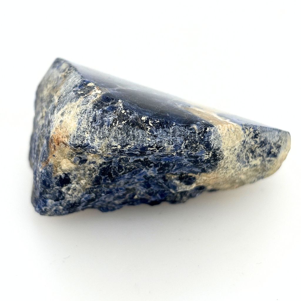 Natural Sodalite rough crystal with one polished face 130g