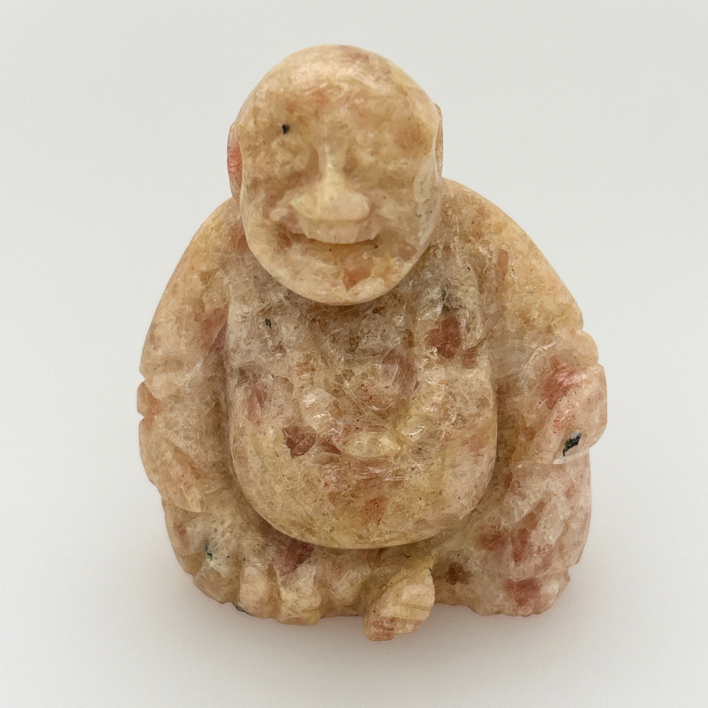 sunstone crystal buddha