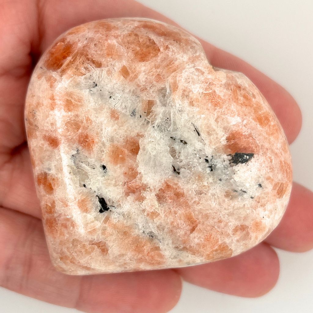 Sunstone Crystal Heart | Earth Inspired Gifts