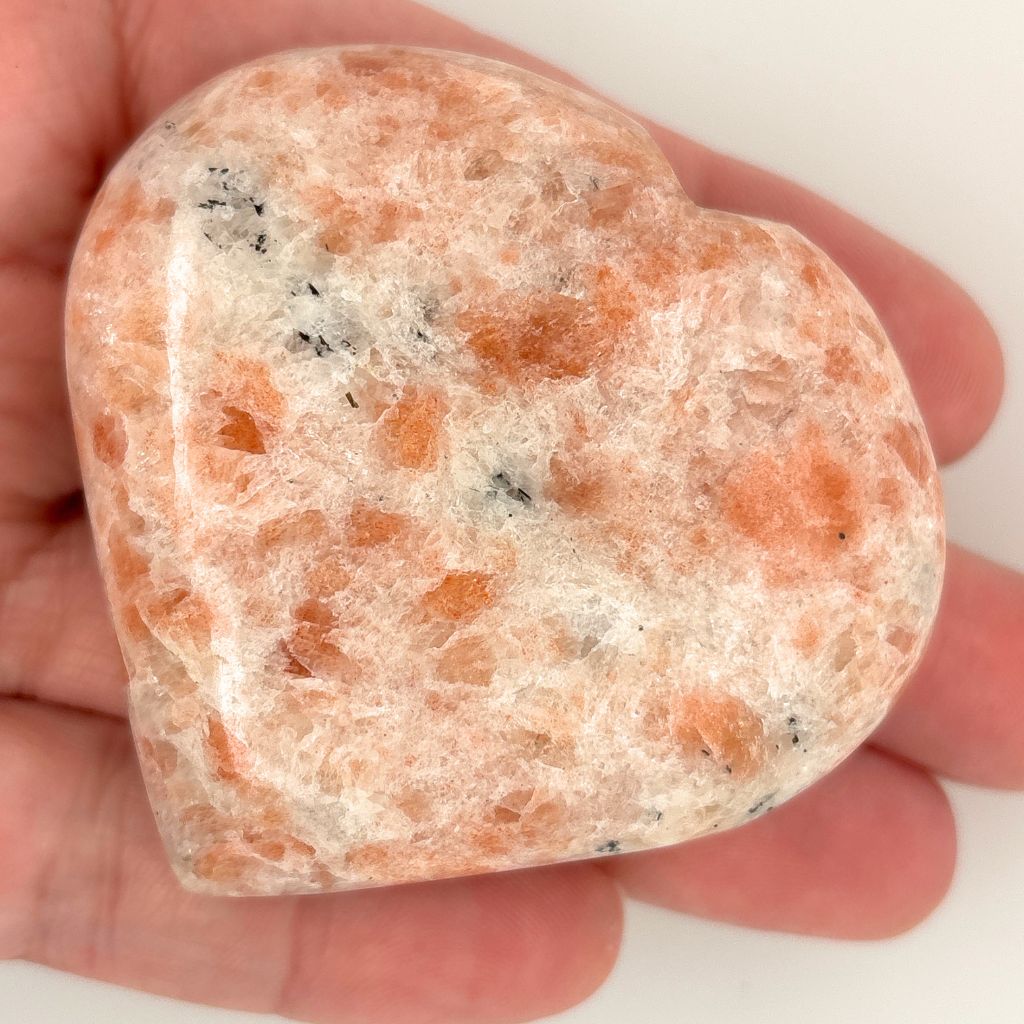 Sunstone Crystal Heart | Earth Inspired Gifts