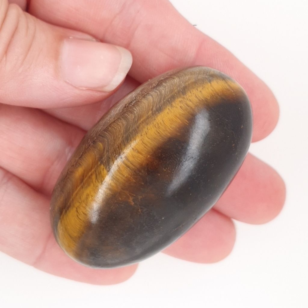 tiger eye crystal lingam