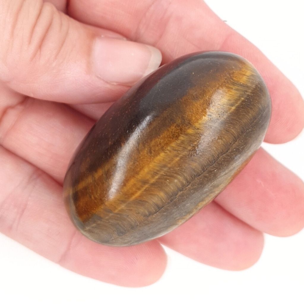 tiger eye crystal lingam