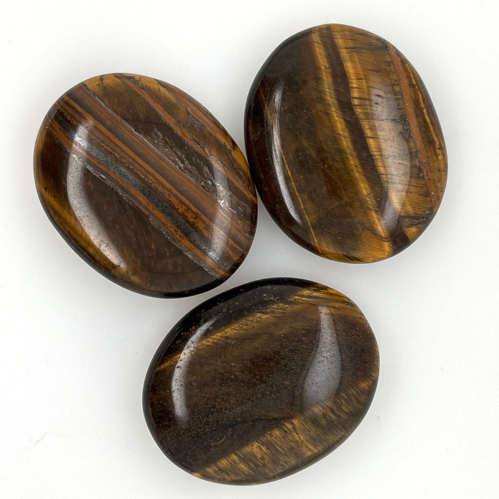 Tiger Eye Palm Stone | Earth Inspired Gifts