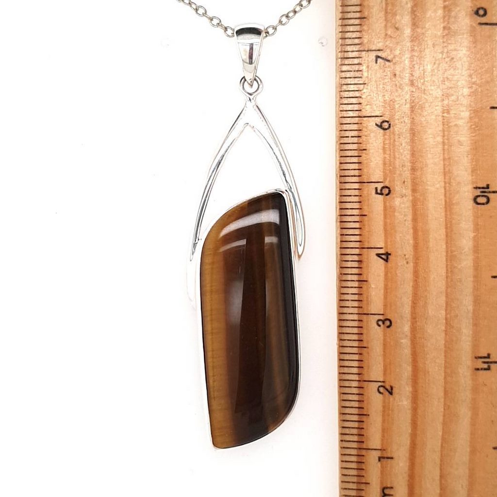 tiger eye pendant