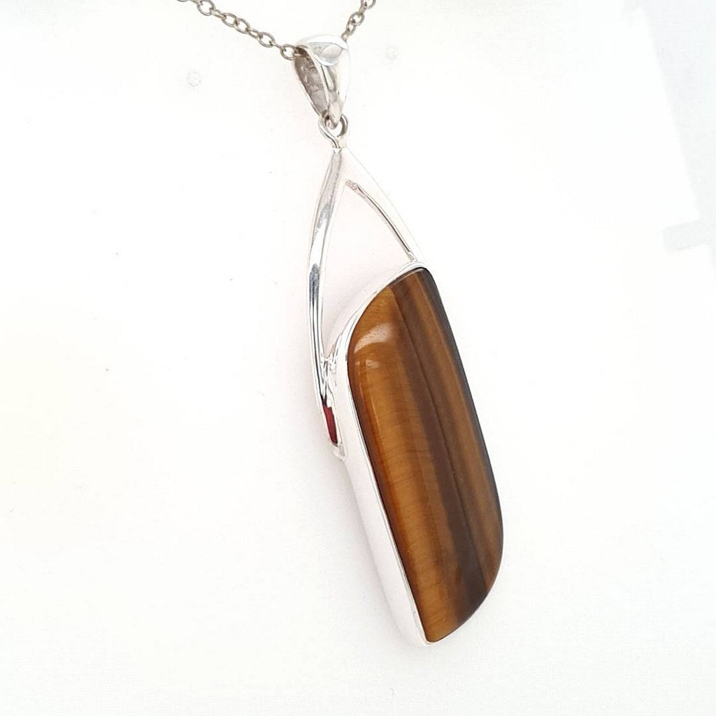 tiger eye pendant