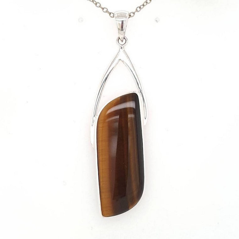 tiger eye pendant