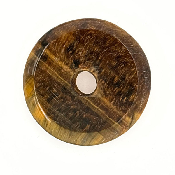 Tiger Eye Crystal Donut
