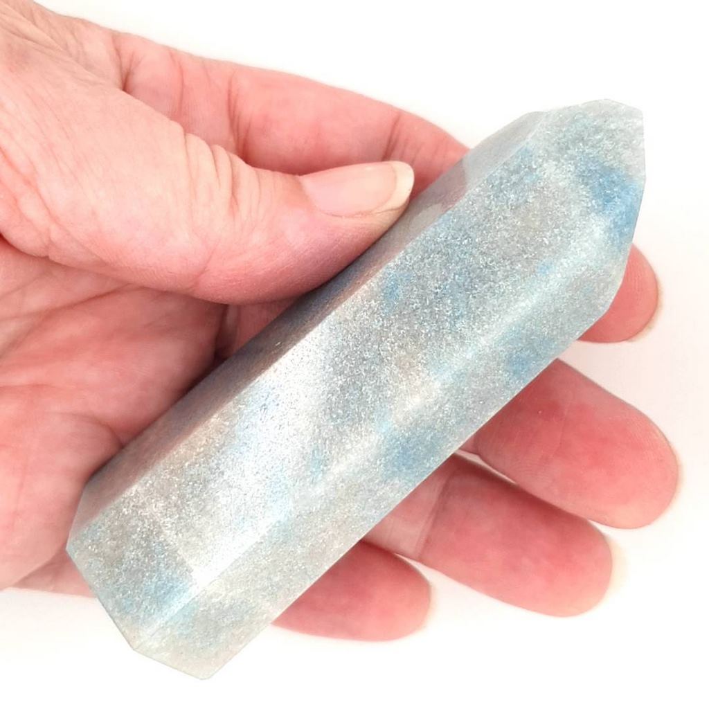 trolleite quartz polished point