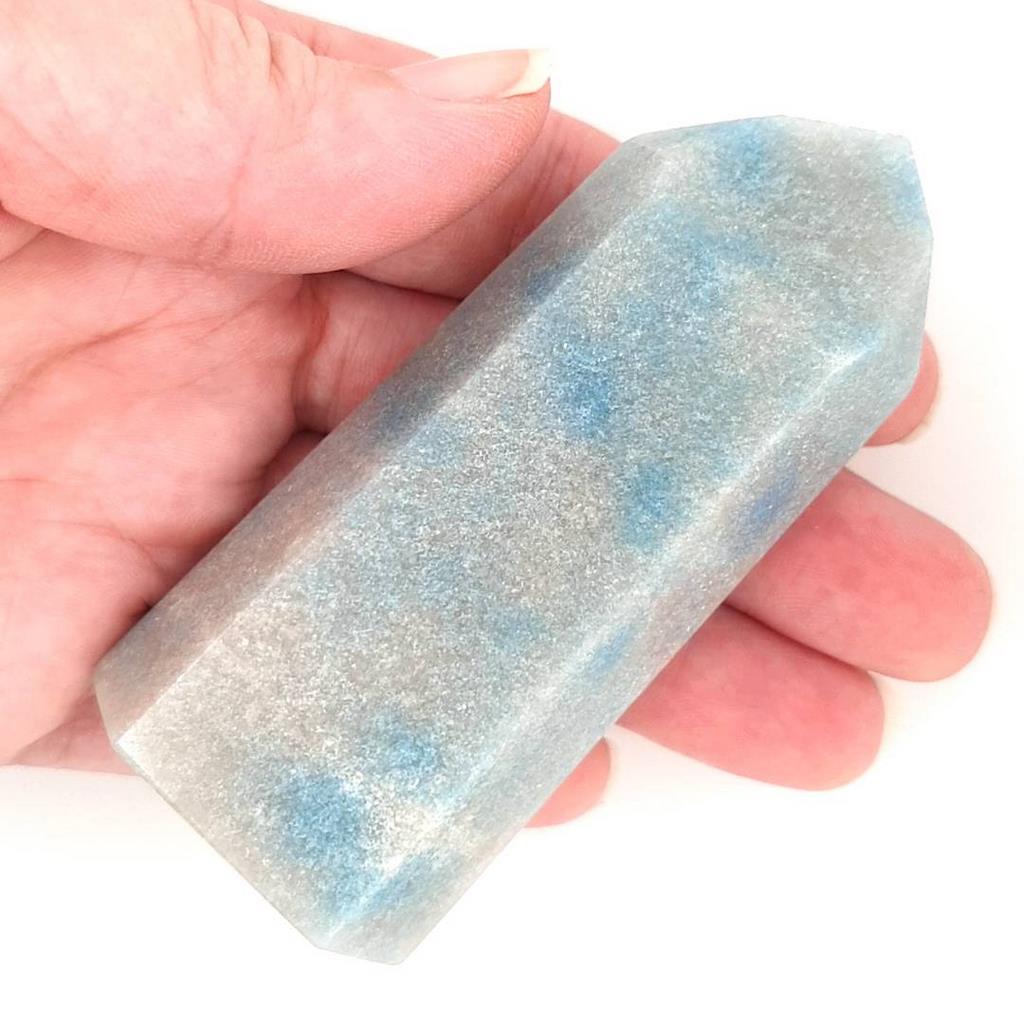 trolleite quartz polished point