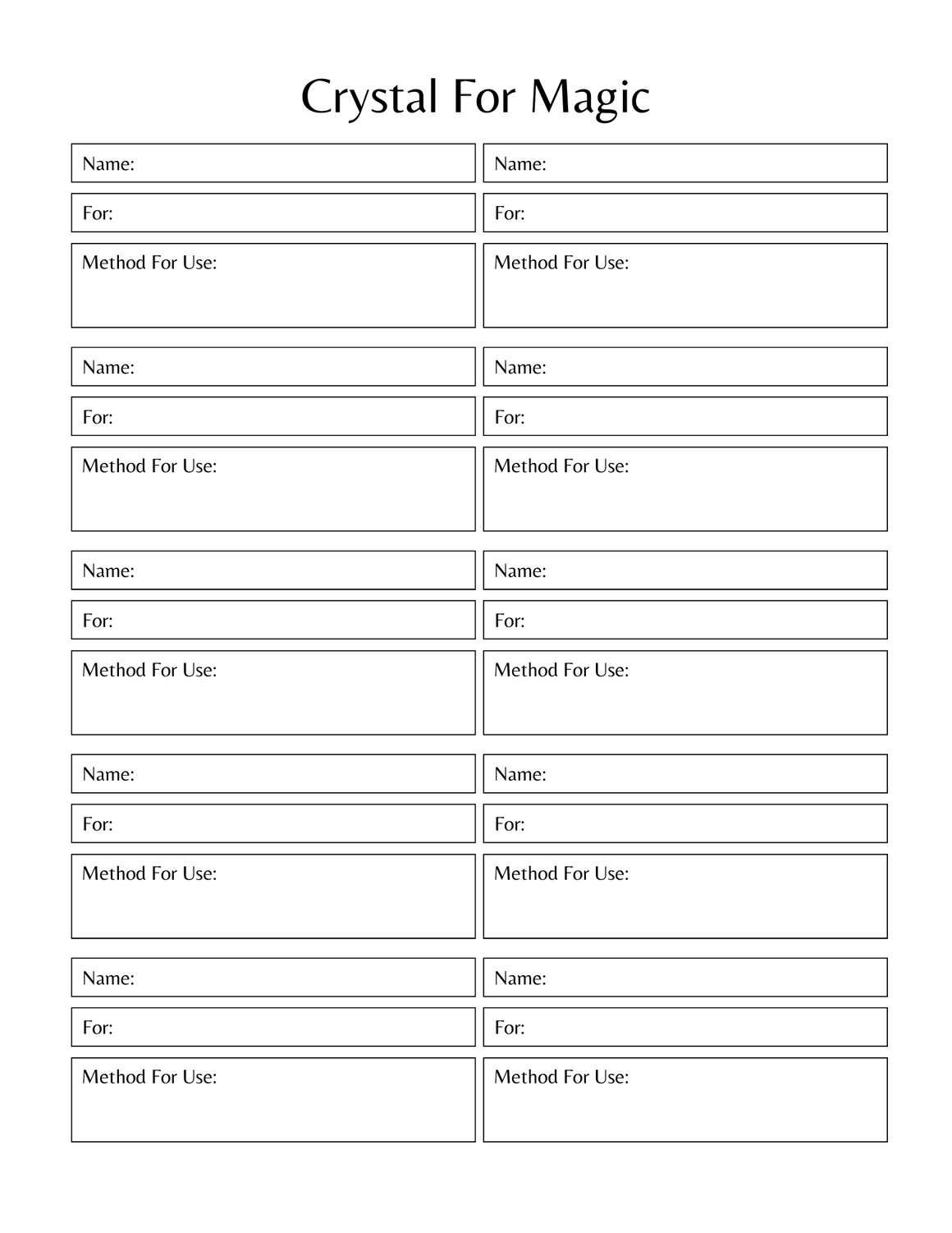 witchy planner download