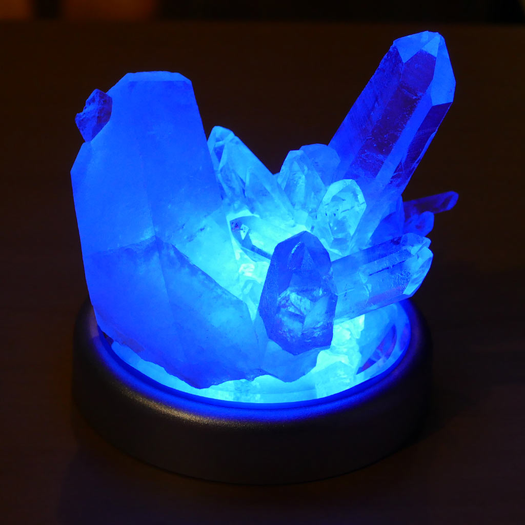 clear quartz on Crystal Display Base Stand