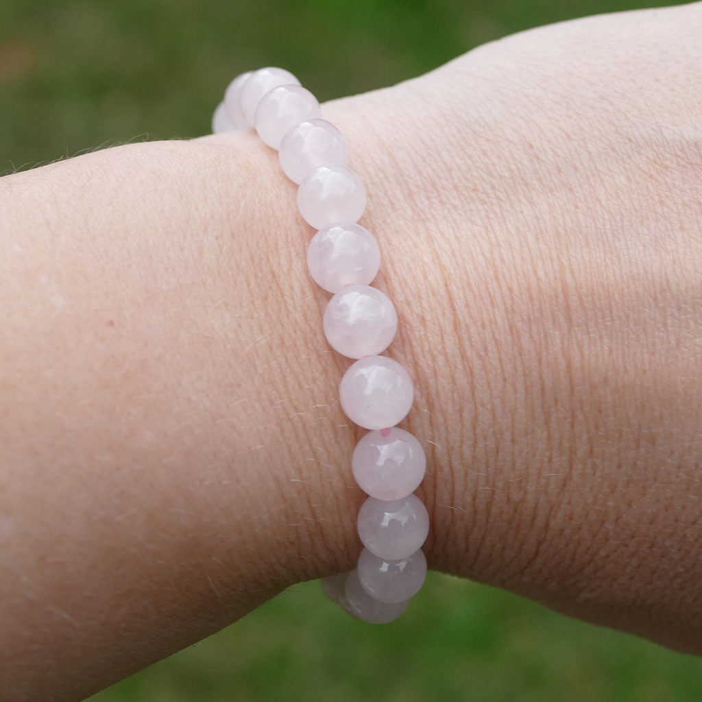 rose quartz bracelet