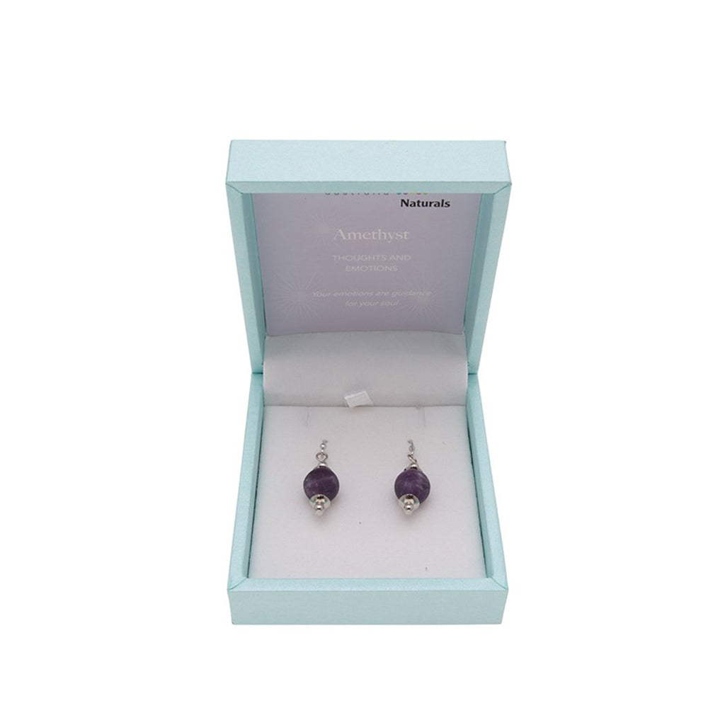Amethyst Drop Earrings