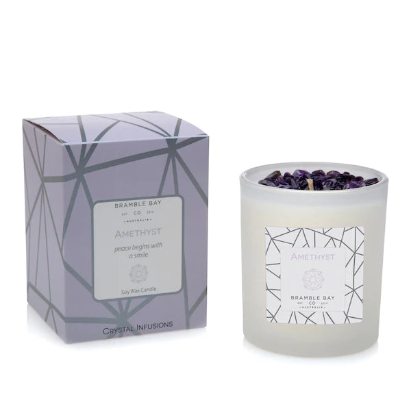 Candles with Crystals with Luxury Scented Fragrance